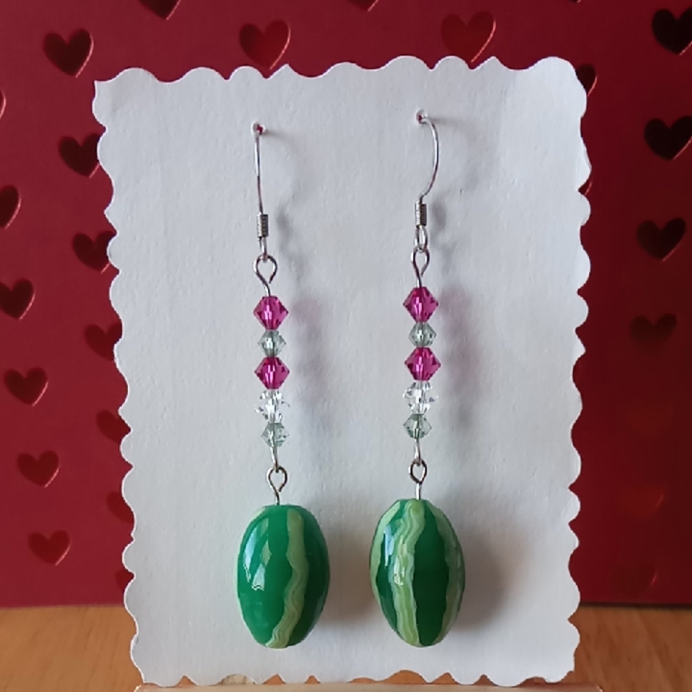 Watermelon Earrings